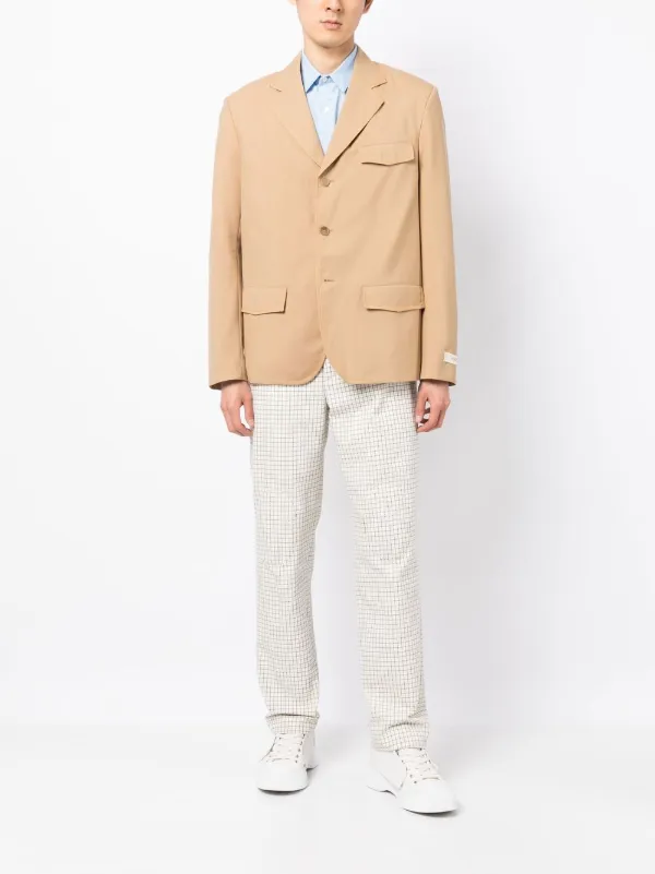 Marni single-breasted Blazer | Brown | FARFETCH TR