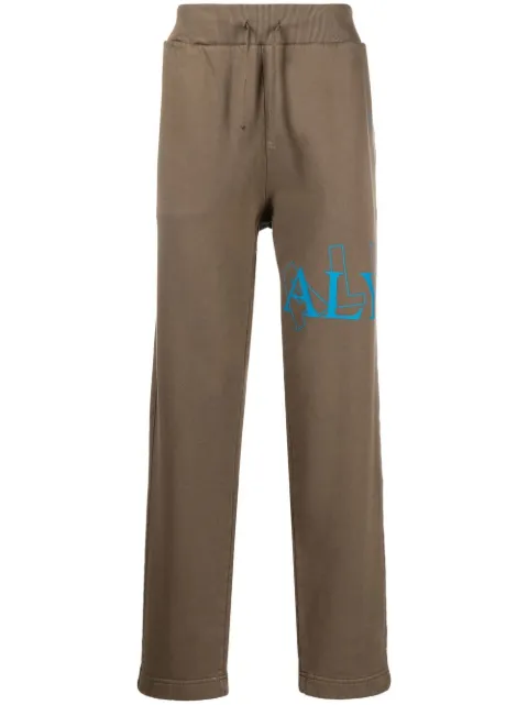 1017 ALYX 9SM pants tapered con logo estampado
