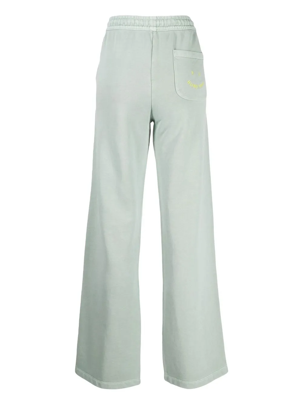 Shop Ps By Paul Smith Logo-embroidered Straight Track Pants In Green