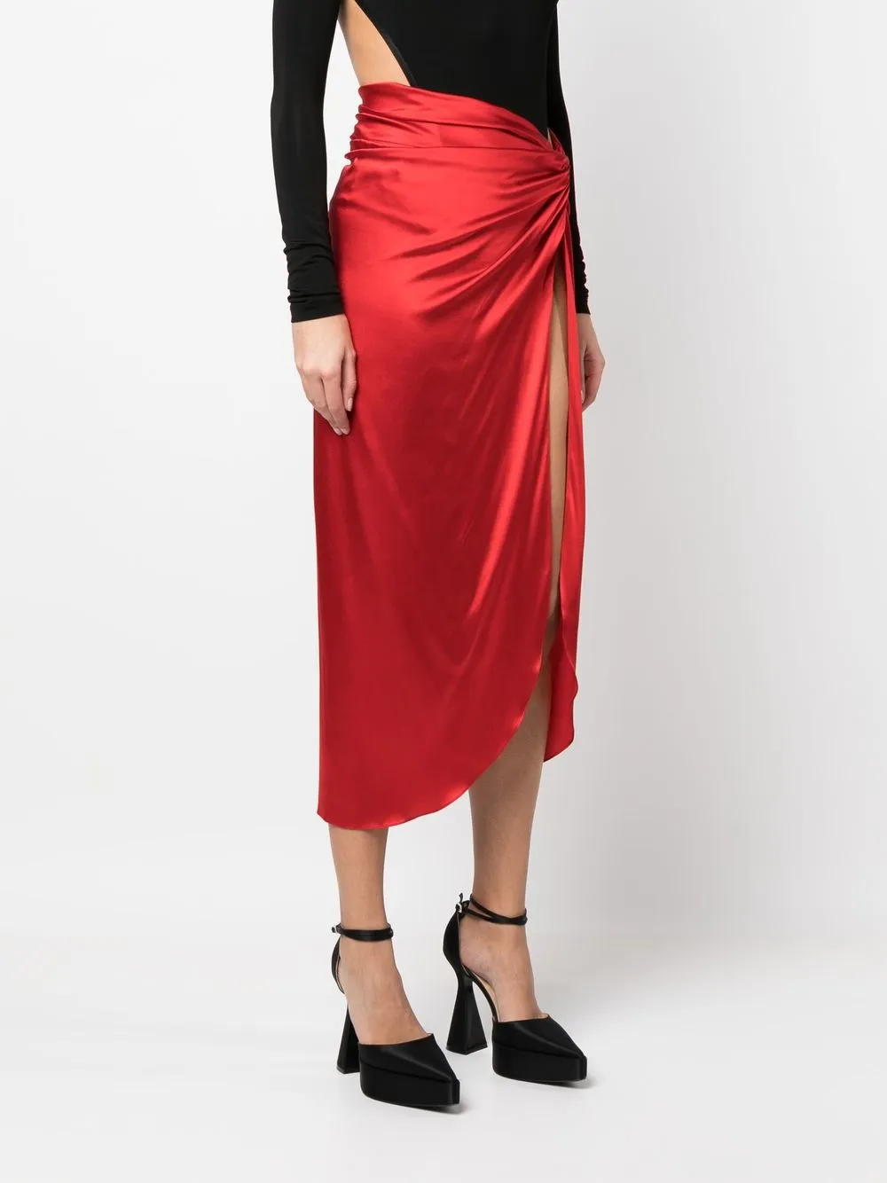 nu-draped-silk-midi-dress-farfetch