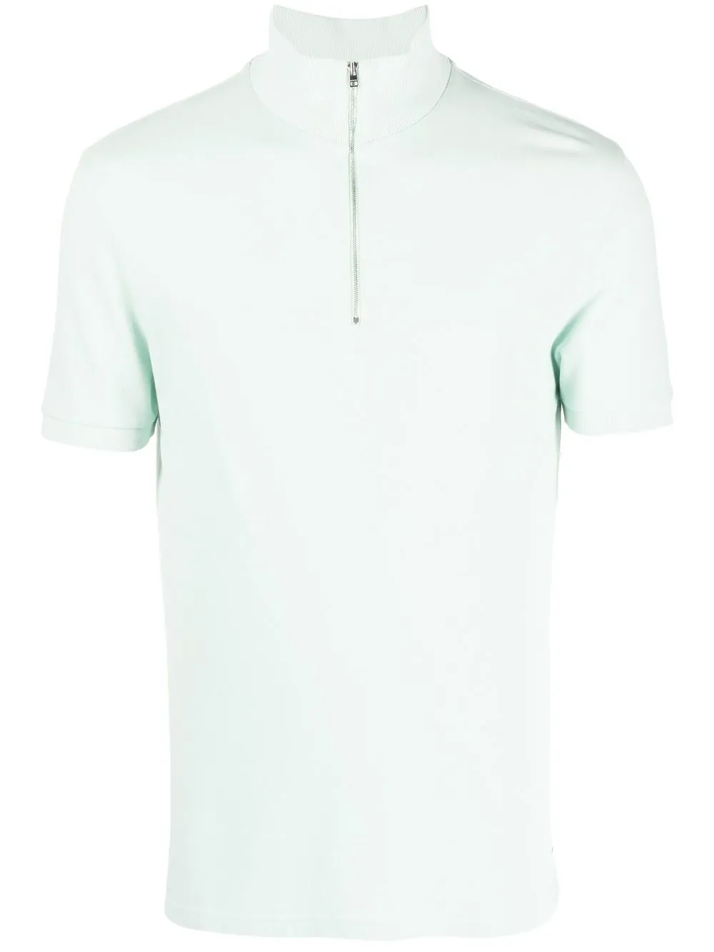 

Ron Dorff zip-front polo shirt - Green