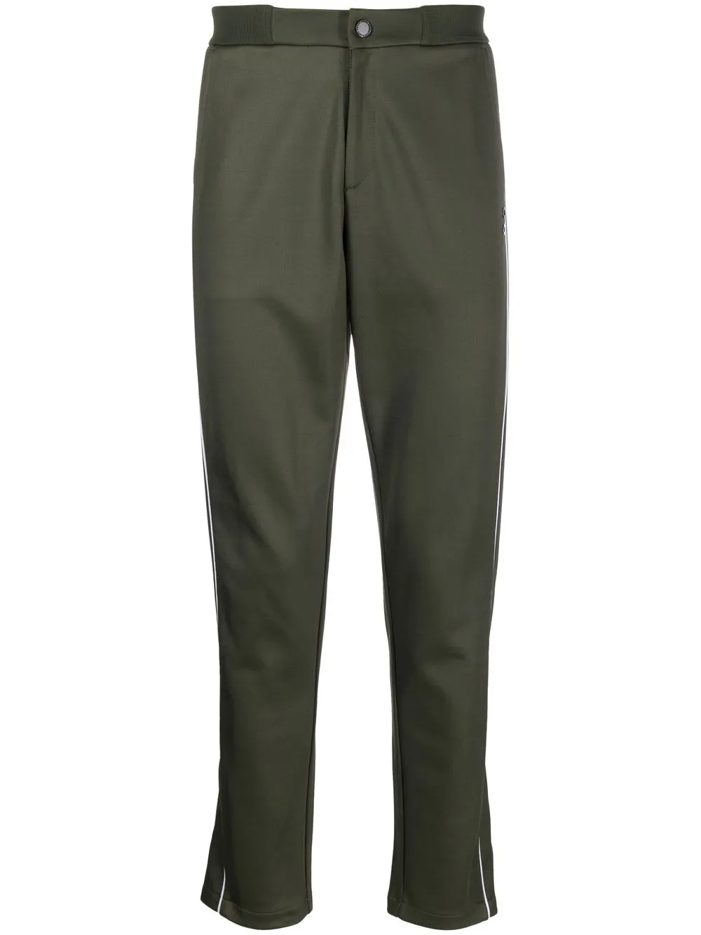 

Ron Dorff pipe-trim detail trousers - Green