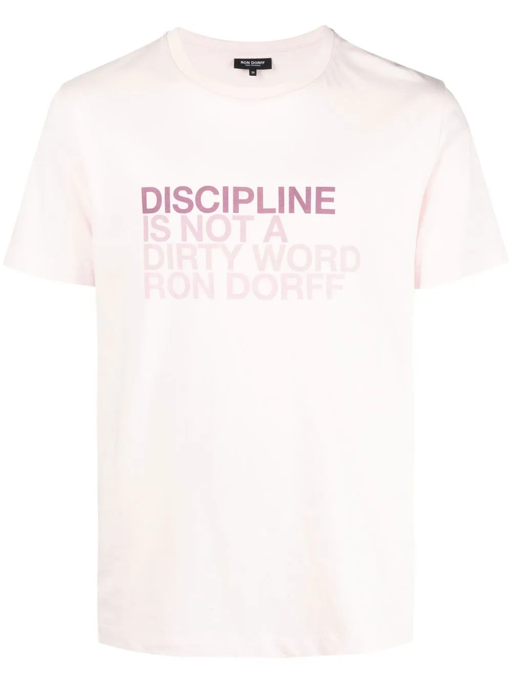 

Ron Dorff motif print T-shirt - Pink