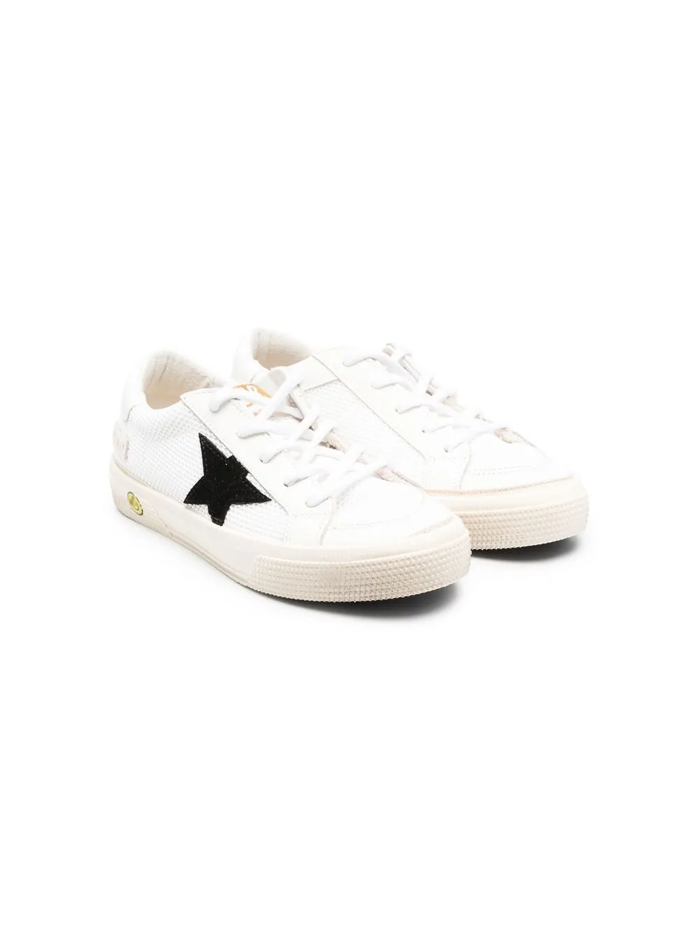 

Golden Goose Kids Superstar lace-up sneakers - White
