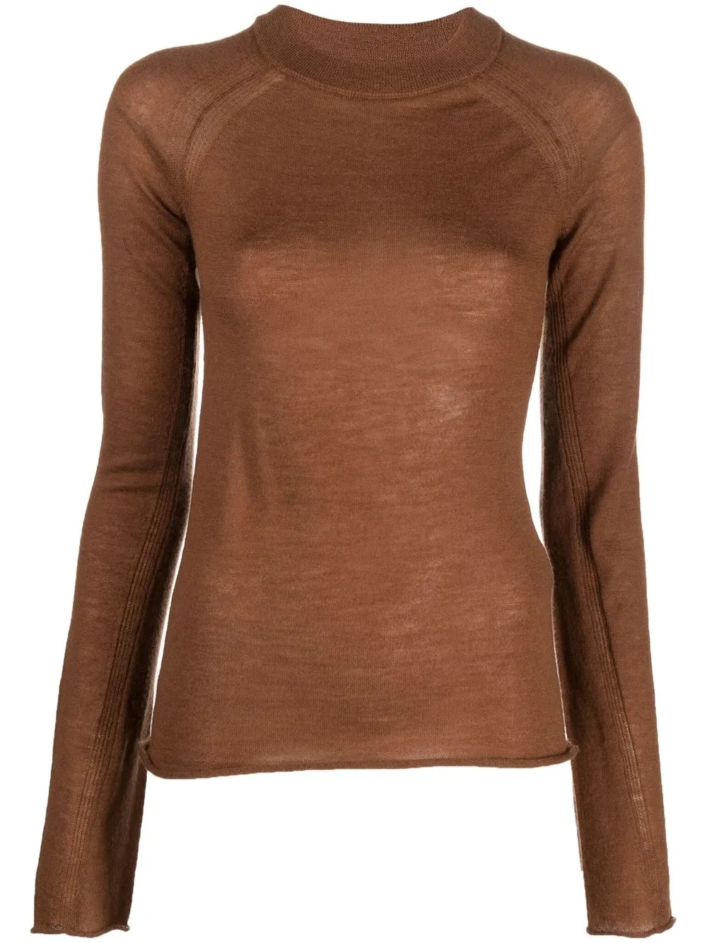 

rag & bone crew neck cashmere jumper - Brown
