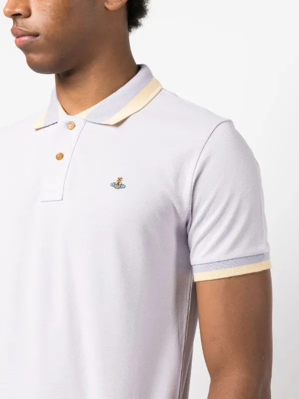 Vivienne Westwood Orb Embroidery Polo Shirt - Farfetch