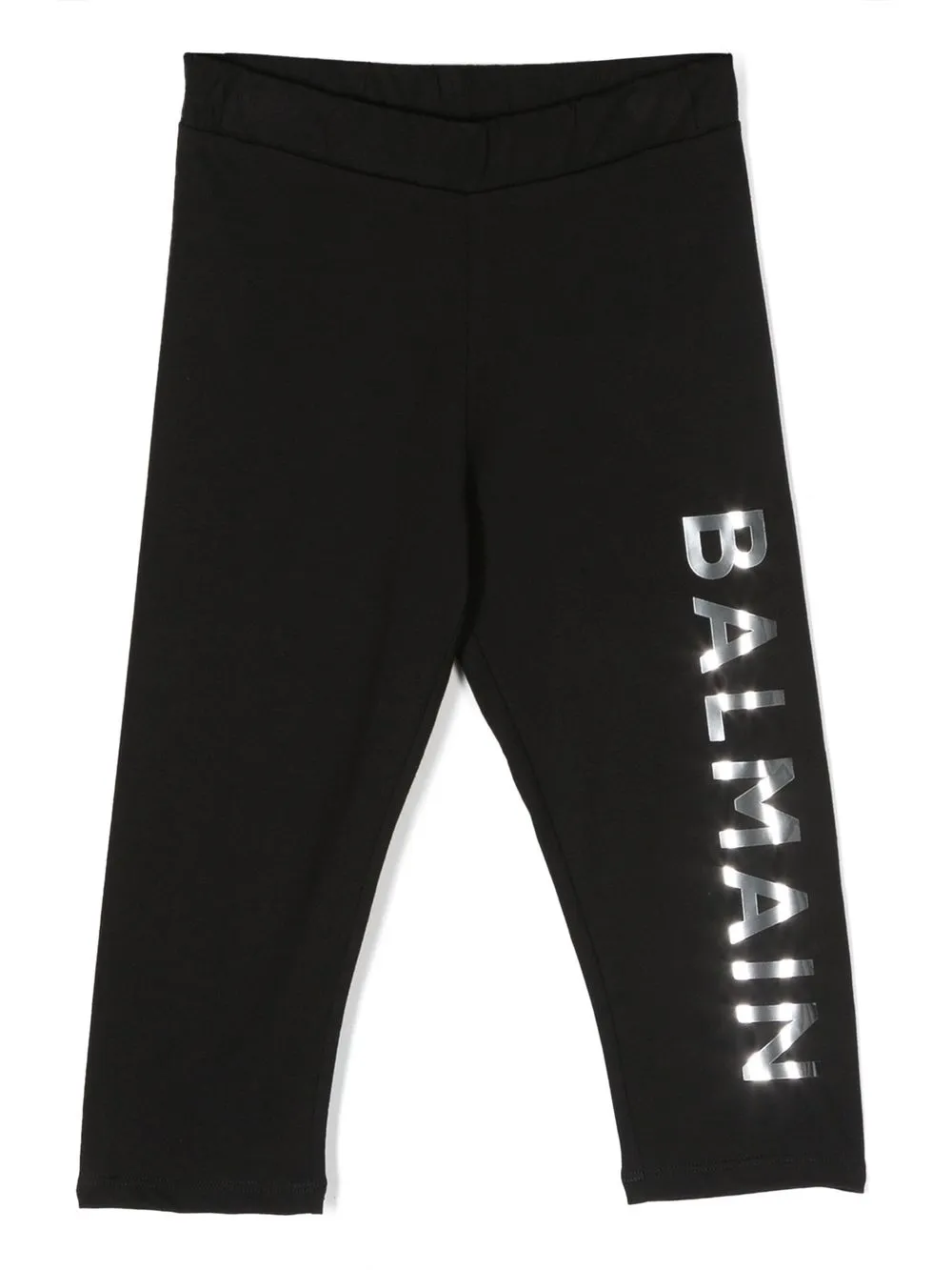 

Balmain Kids pants con logo estampado - Negro