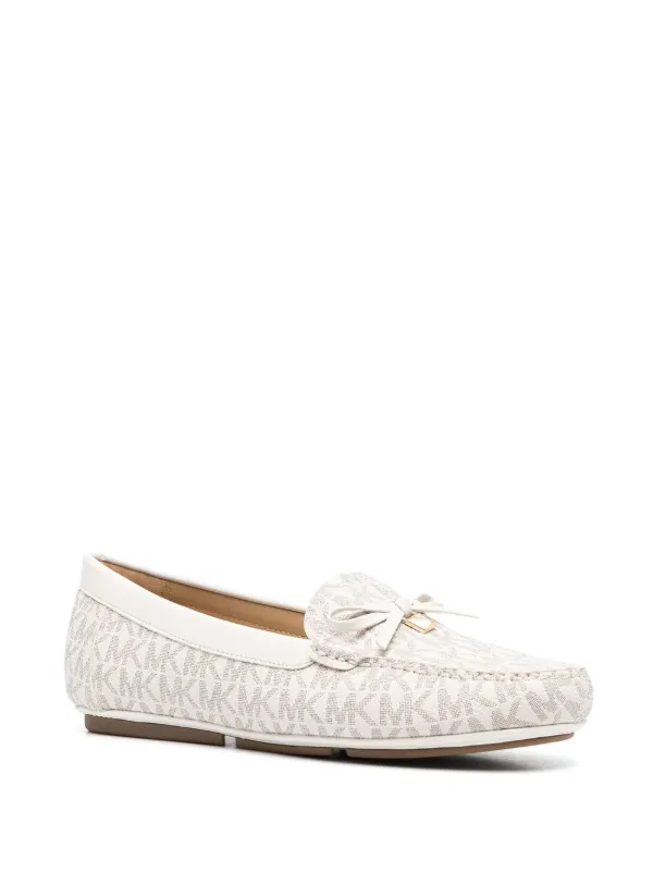 michael kors white loafers
