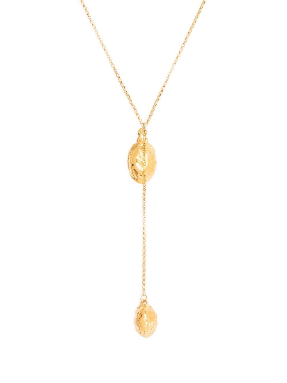 Alighieri The Lunar Rocks necklace - Gold