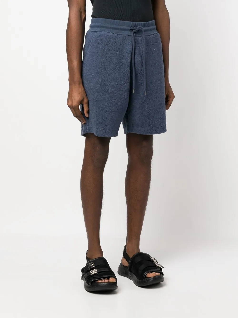Vivienne Westwood Drawstring-waist Track Shorts In Blue