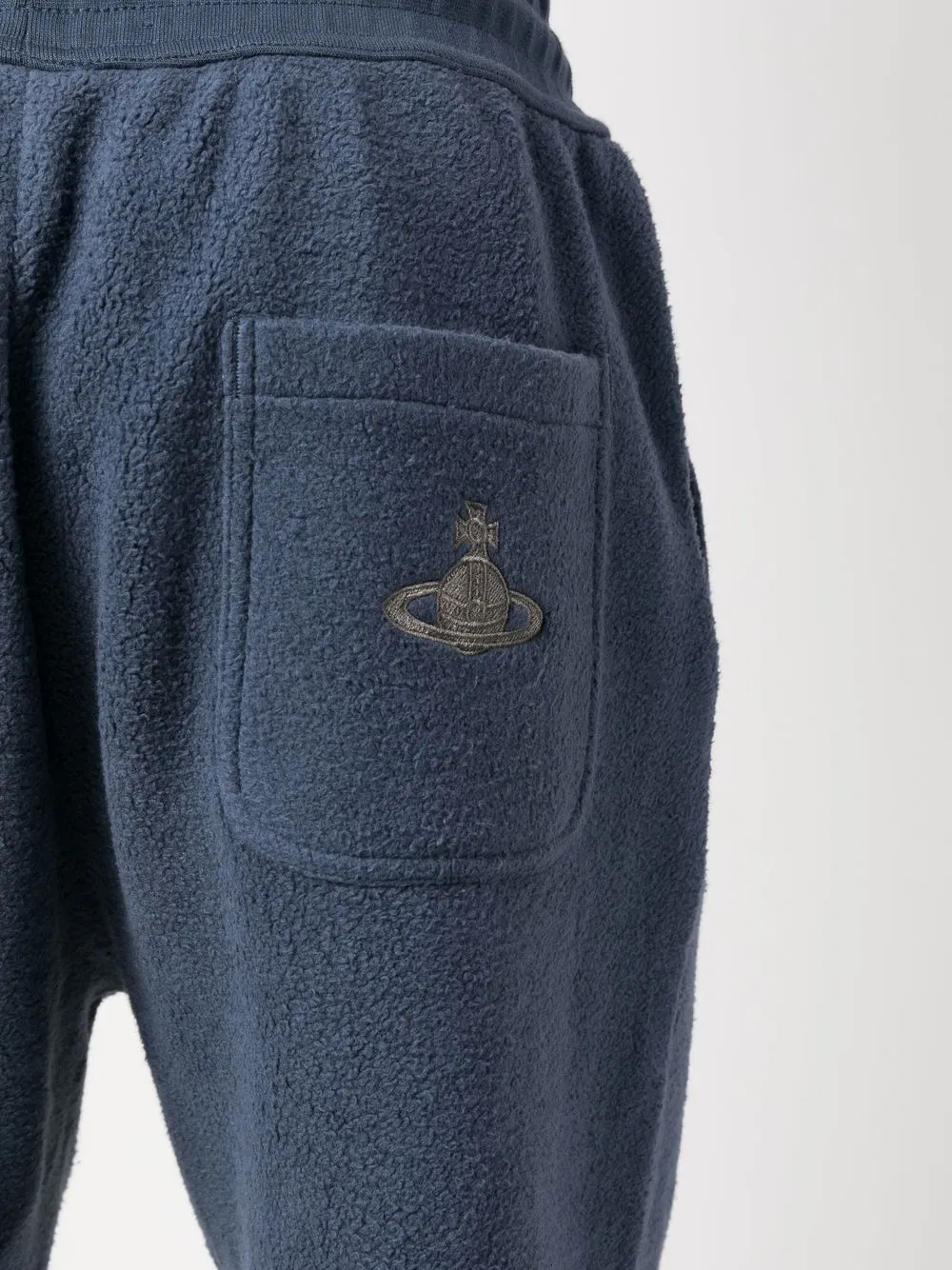 Vivienne Westwood Drawstring-waist Track Shorts In Blue