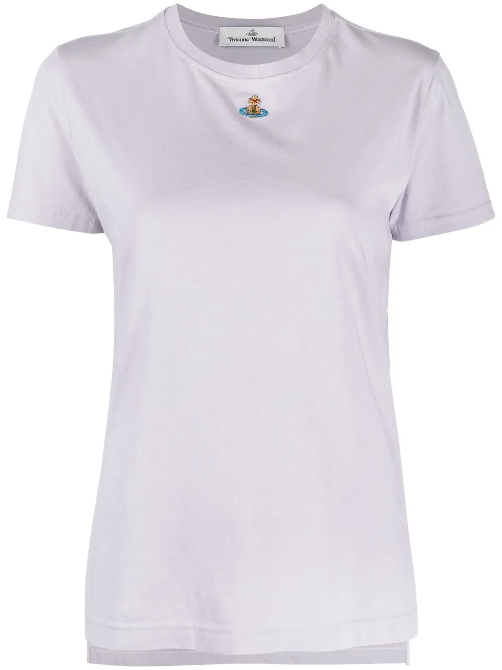 

Vivienne Westwood Orb-embroidered T-shirt - Purple