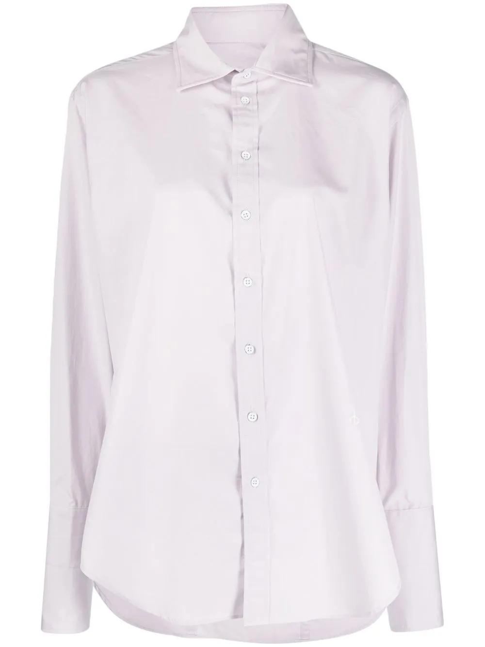 

rag & bone oversized button-up shirt - Purple