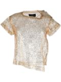 Comme Des Garçons Pre-Owned 1990s sequin-embellished top - Gold