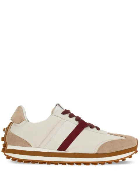 Ferragamo Gancini-plaque low-top sneakers