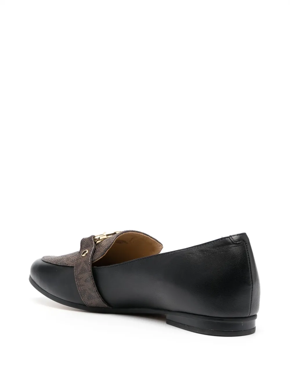 Michael Michael Kors Rory Monogram-print Loafers In Brown