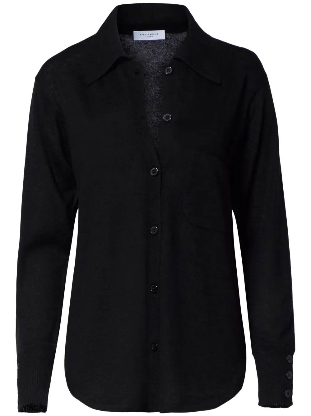 Equipment long-sleeve Cashmere Shirt - Farfetch 