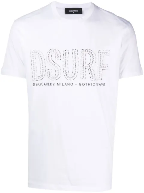 DSQUARED2 logo-studded short-sleeve T-shirt