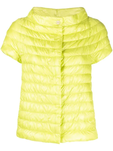 Herno Margherita short-sleeved puffer jacket