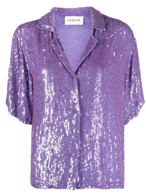 P.A.R.O.S.H. camisa con manga corta