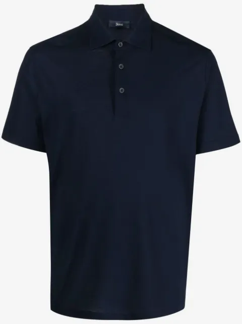 Herno cotton polo shirt