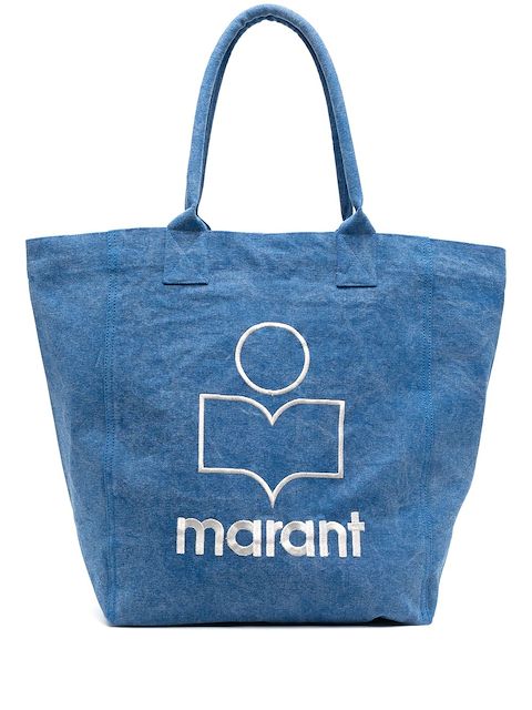ISABEL MARANT logo-print tote bag