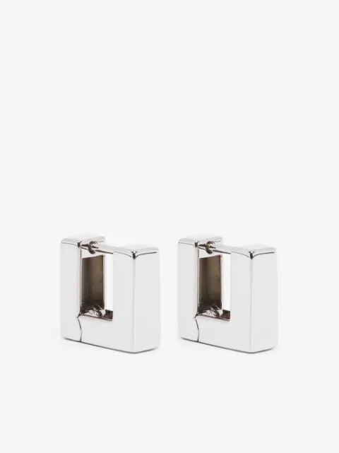 Tom Wood Square small hoop earrings