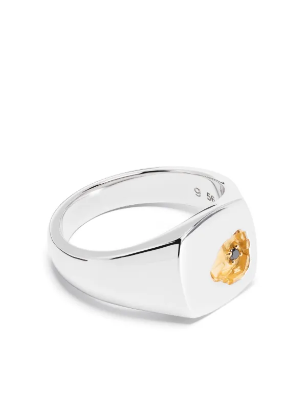 Tom wood outlet signet ring