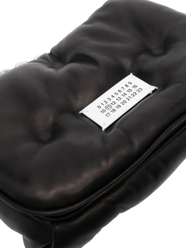 Maison Margiela Glam Slam Flap ショルダーバッグ S | ブラック