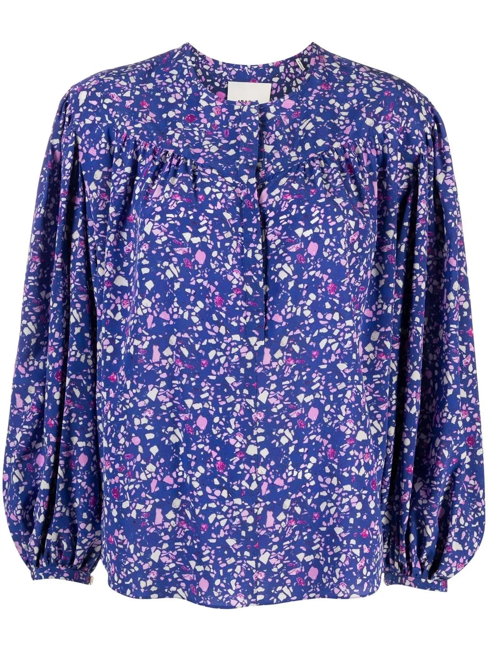 

Isabel Marant blusa manga larga - Azul
