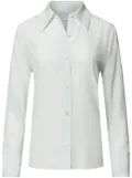 Equipment Leona button-up silk shirt - White