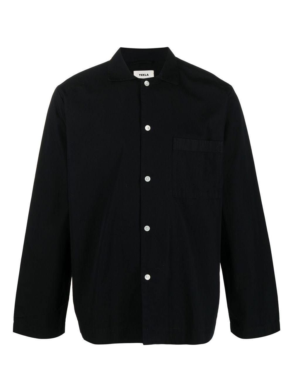 poplin pajama shirt