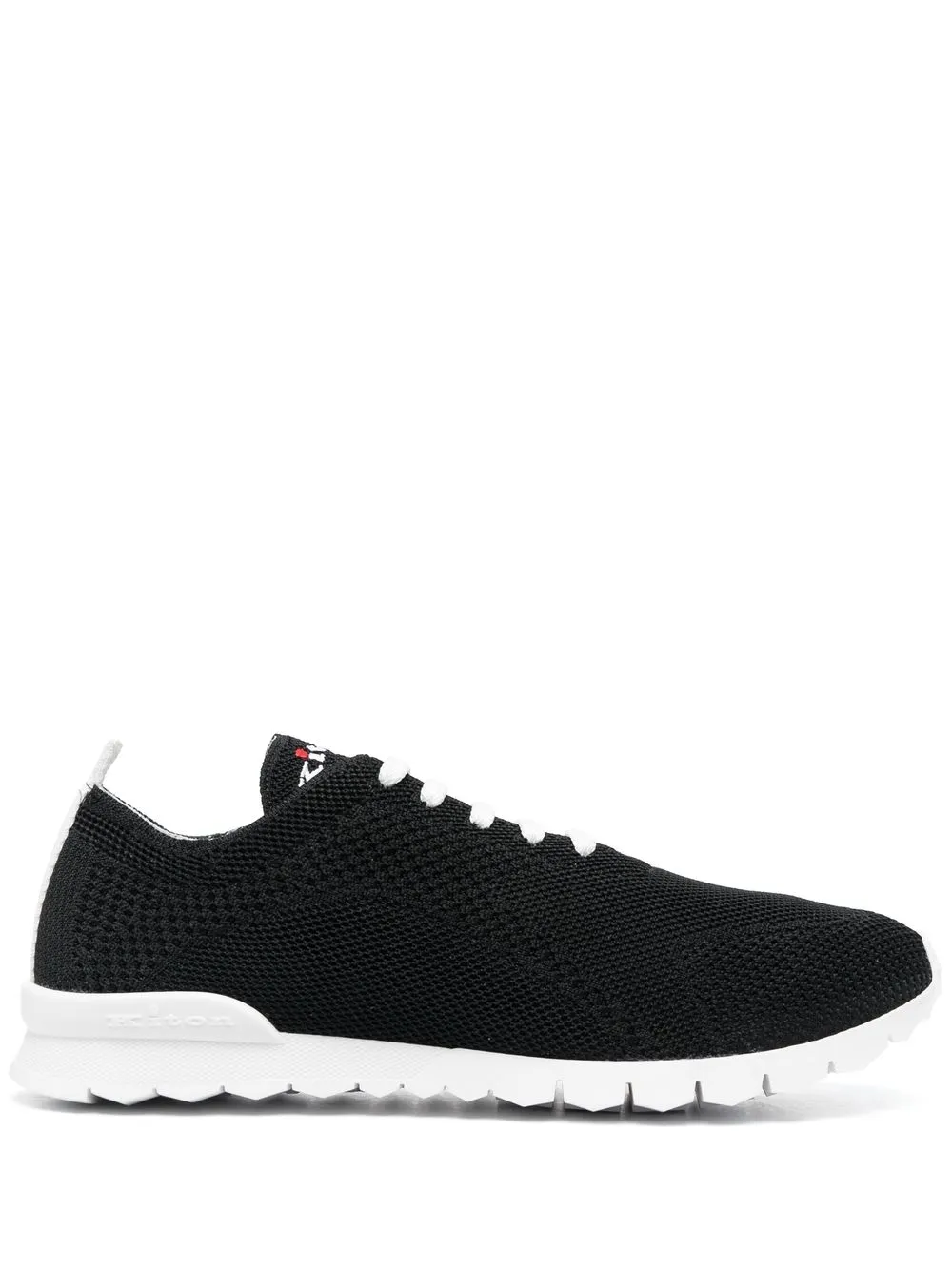 KITON CANVAS LACE-UP SNEAKERS