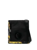 Versace Jeans Couture logo-patch detail messenger bag - Black