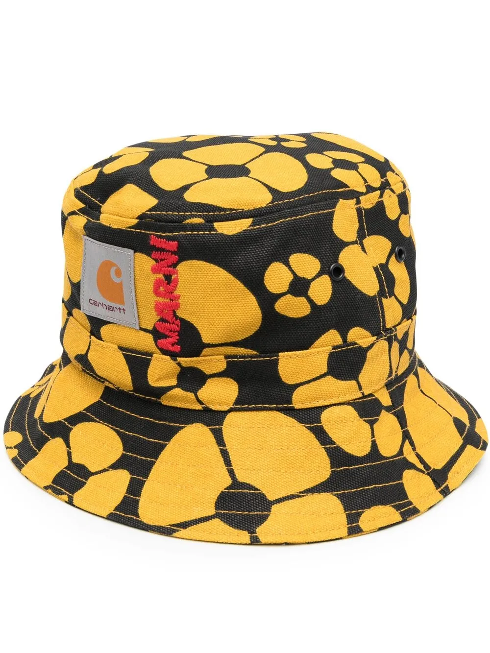 

Marni floral-print bucket - Black