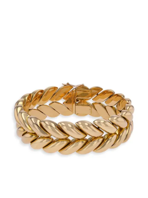 Pragnell Vintage Retro French Flame link bracelet