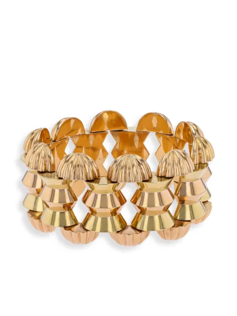 Pragnell Vintage rose gold Portuguese Retro bracelet