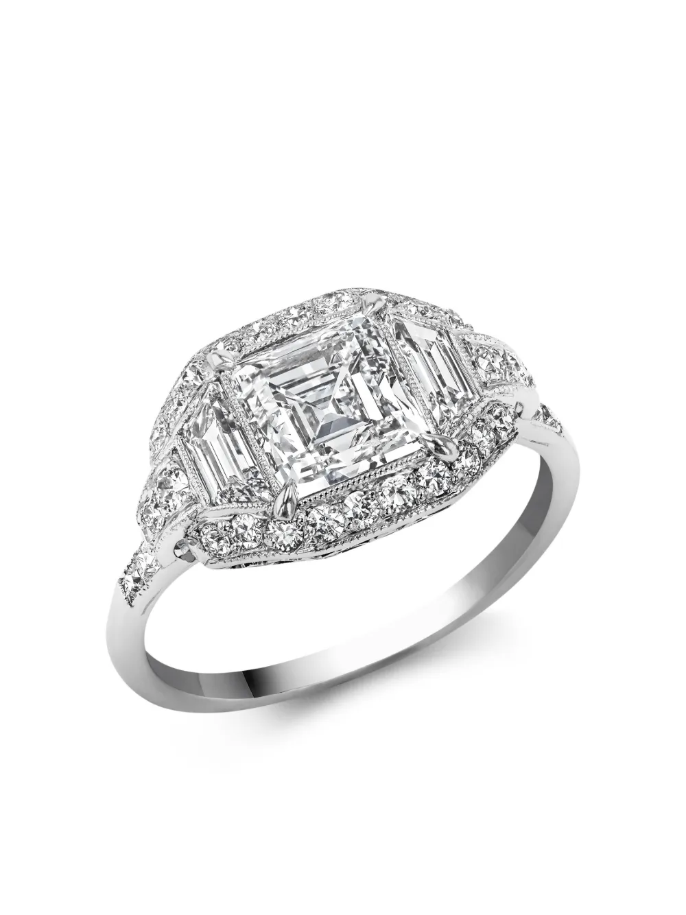 Tiffany & Co. Pre-Owned platinum Art Deco diamond ring | Image 2