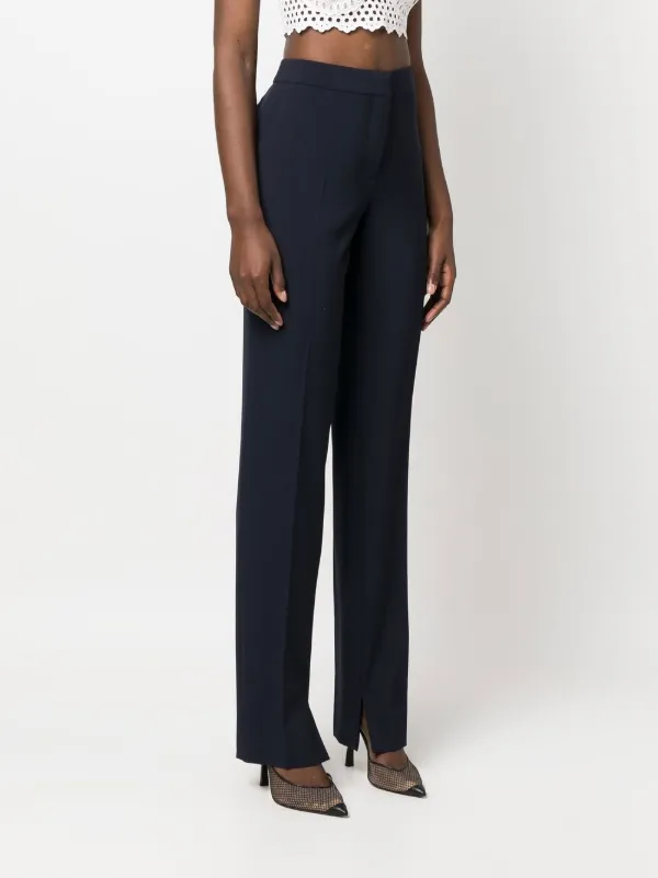 【送料&関税込】Stella McCartney Split Cuff Straight Leg Tro Women Active Red TrueStrength Split-Cuff Yoga Pants | Stella