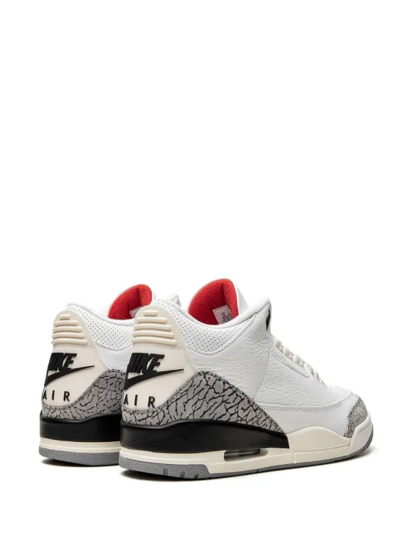 AIR JORDAN 3 white cement Reimagined