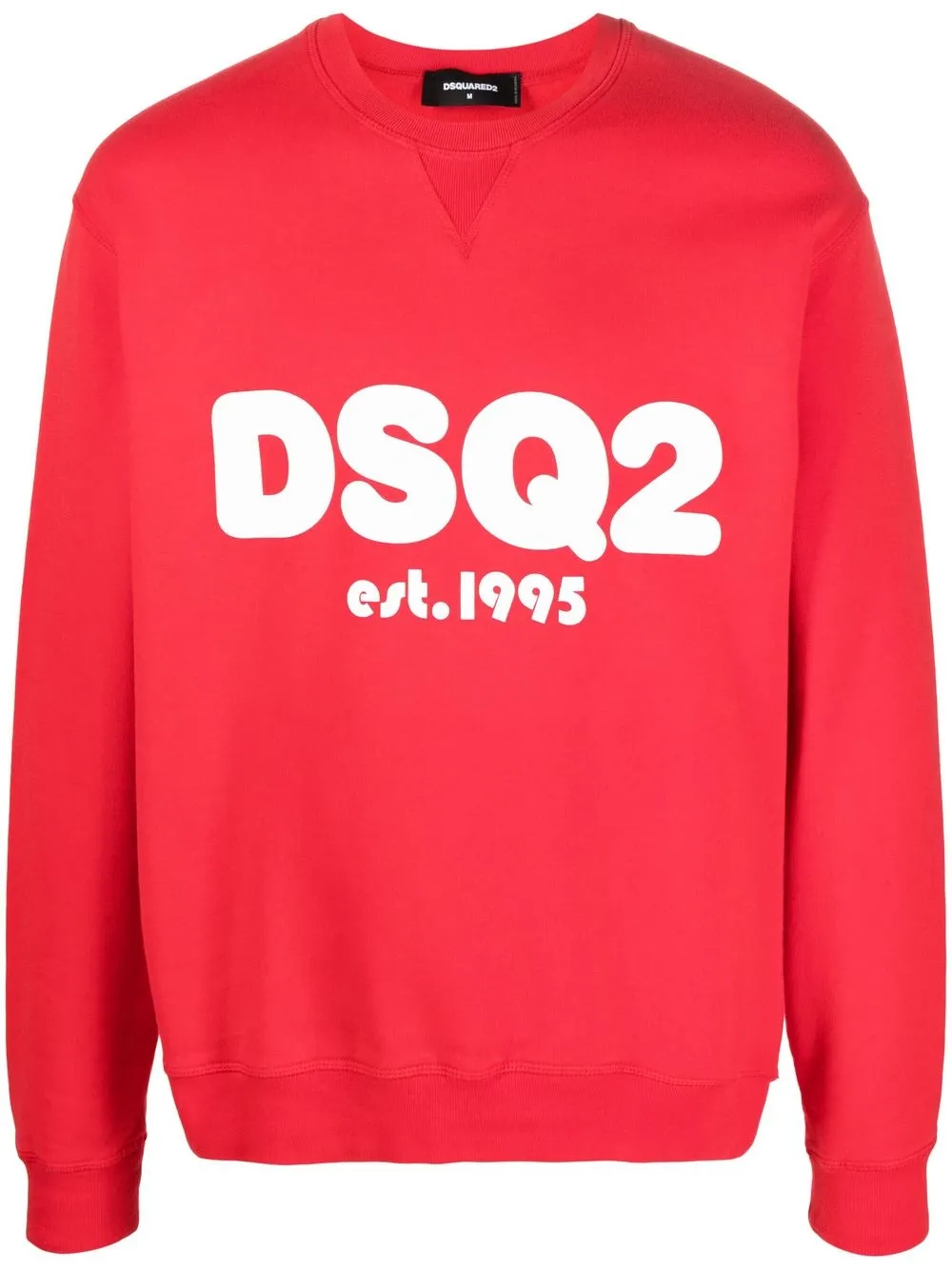 

Dsquared2 sudadera con logo estampado - Rojo