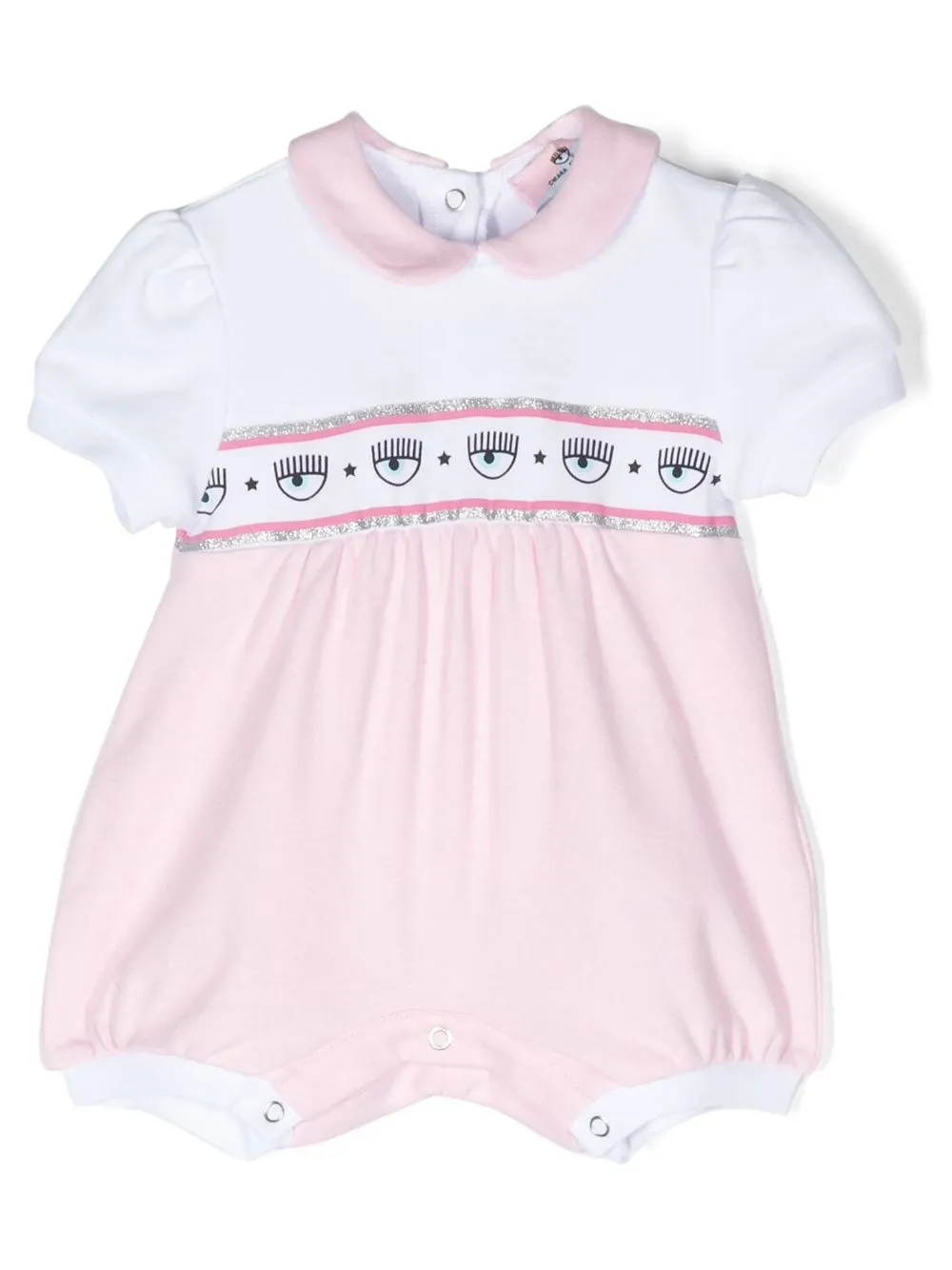 

Chiara Ferragni Kids logo-print body - Pink