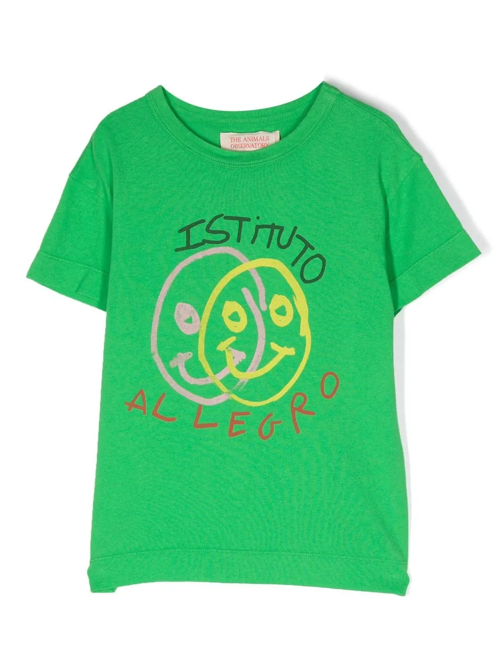 

The Animals Observatory playera con estampado gráfico - Verde