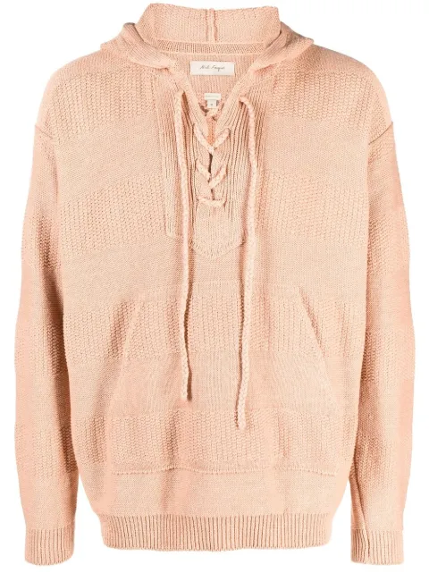 Nick Fouquet knitted hoodie sweater