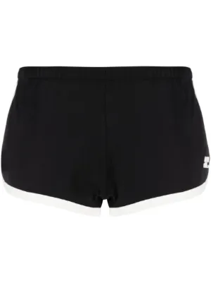 パンツ COURREGES Women Shorts  Burmudas 423CPA166VY0014 9999 Black Courrèges cut-out zip-up Mini Shorts | Black | FARFETCH