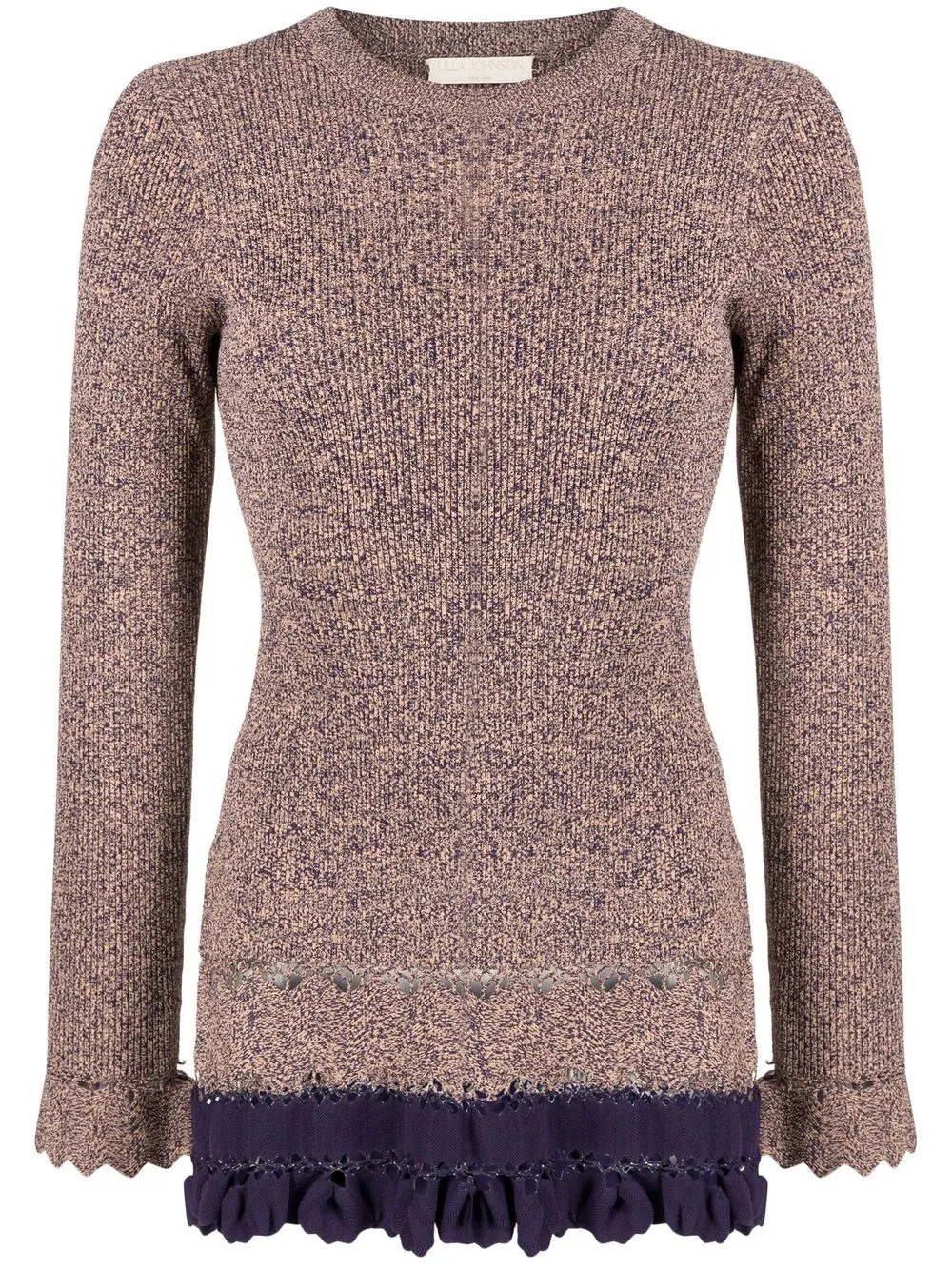 Ruffle shirt jumper online