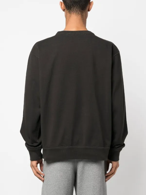 【送料関税込】 Marant マラン Mikoy コットン スウェットシャツ MARANT Mikoy スウェットシャツ | ブラック | FARFETCH JP