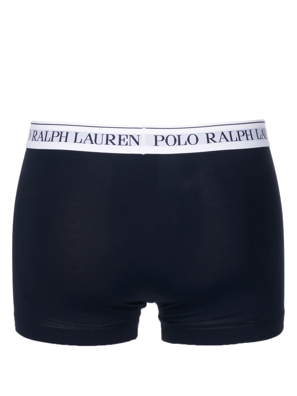 Shop Polo Ralph Lauren Logo-print Boxer Set In Blue