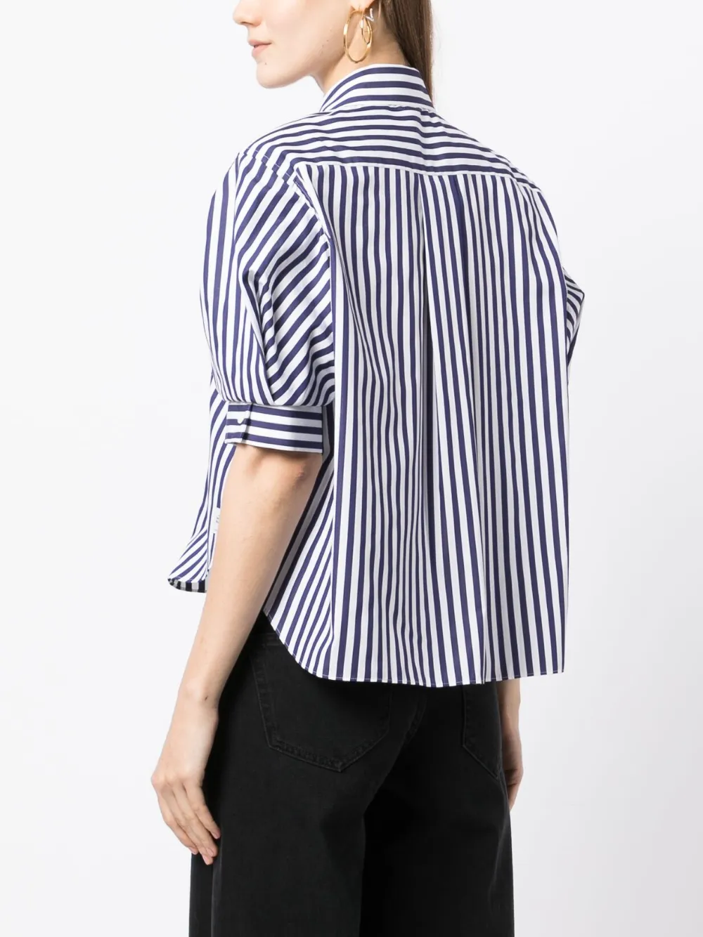 striped cotton shirt