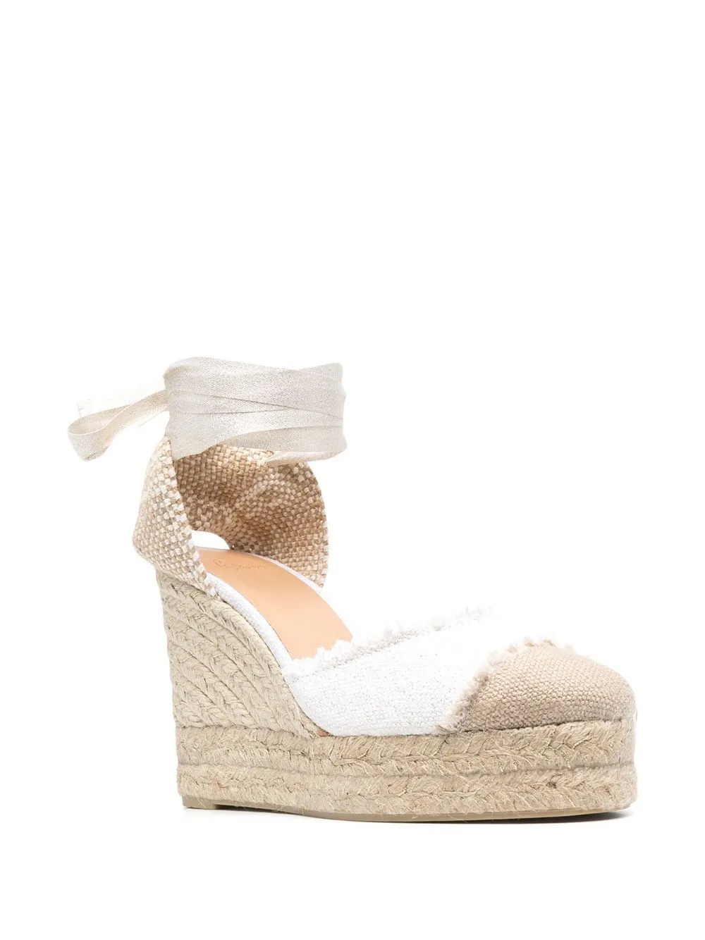 

Castañer Catalina 110mm wedge espadrilles - White